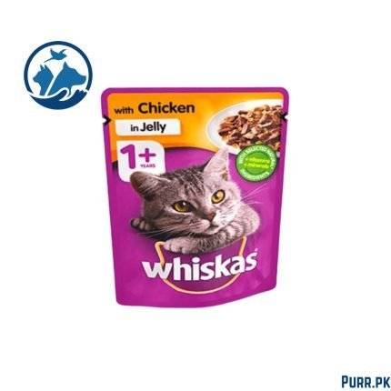 Whiskas 1+ Chicken in Jelly 100g Pouch