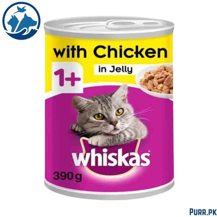 Whiskas Chicken Tin In Jelly - 390gm