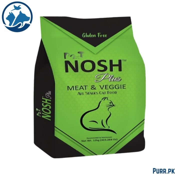 Pet Nosh Plus Adult Cat Food Meat And Veggie