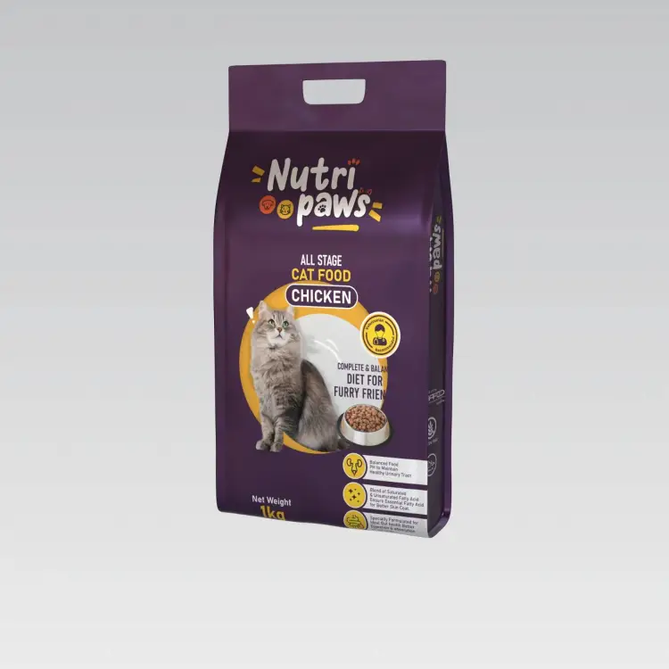 NUTRIPAWS ALL STAGE CAT FOOD IN CHICKEN 1KG