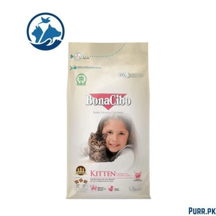 Bonacibo Kitten Chicken with Anchovy & Rice 1.5 Kg Bag