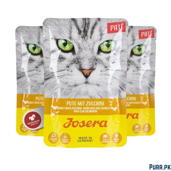 Josera Adult Cat Pate Turkey with Zucchini 85 g Pouch