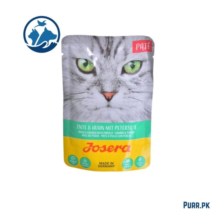 Josera Adult Cat Pate Duck & Chicken with Parsley 85 g Pouch