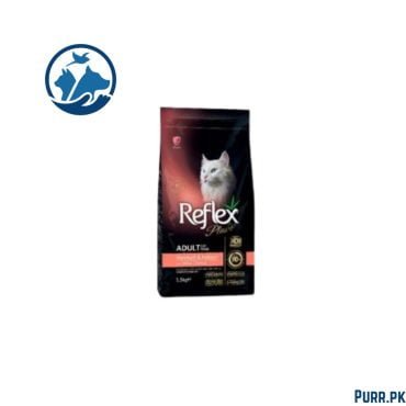 Reflex Plus Cat Food Hairball n Indoor with Salmon - 1.5 Kg