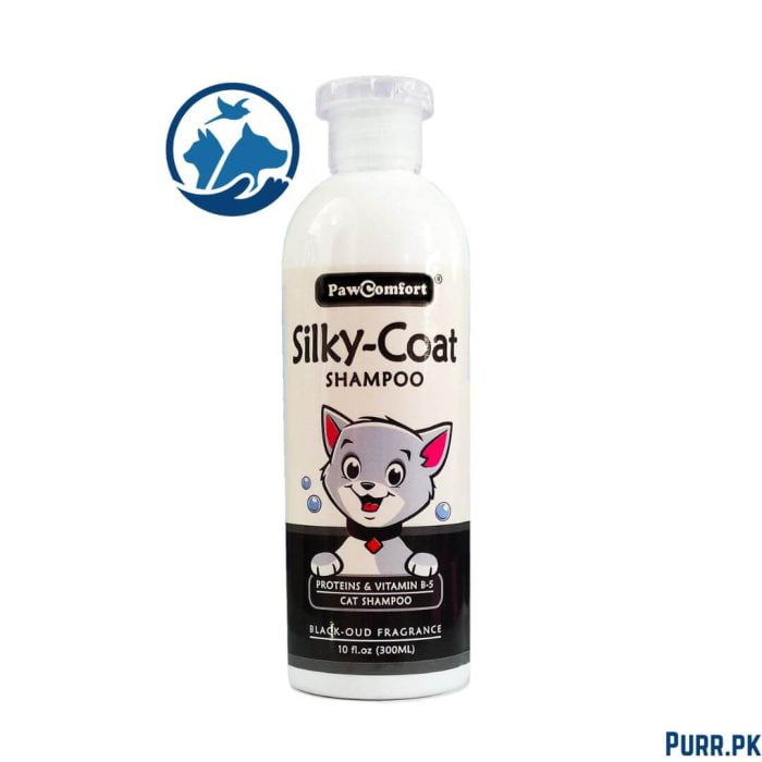 Paw Comfort Silky Coat Cat Black Shampoo 300ml