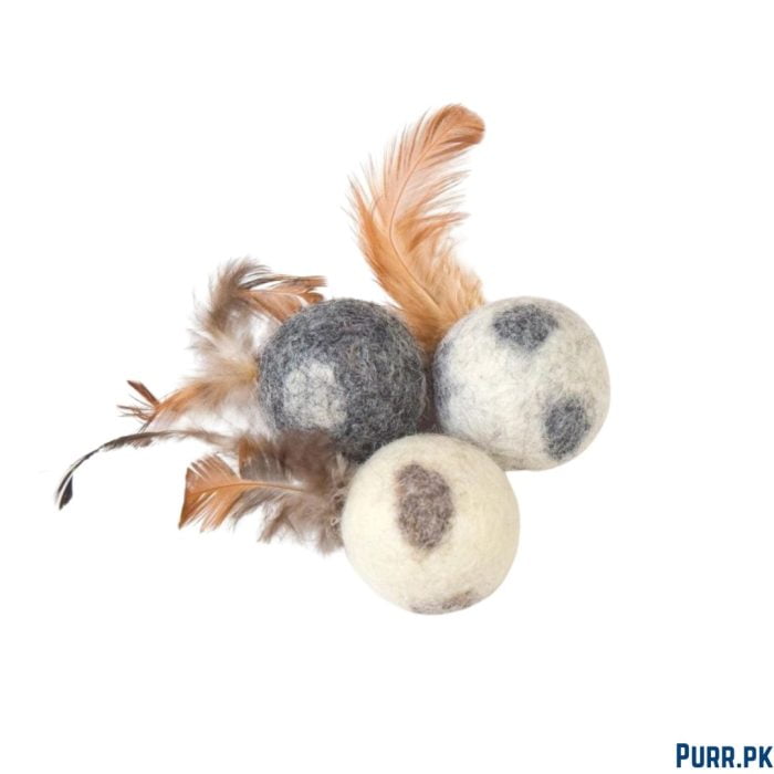 Ball With Feather Toy