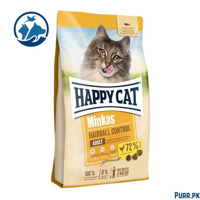Happy Cat Adult Minkas Hairball Control Poultry Bag