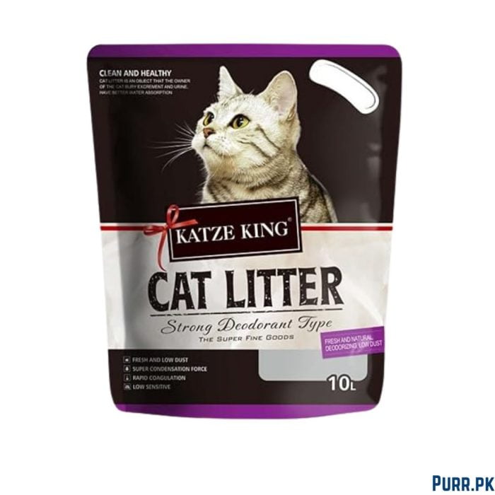 Katze King Cat Litter (Bentonite) 10 LTR