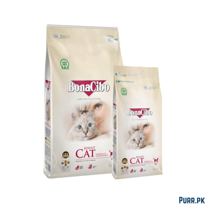 Bonacibo Adult Cat Chicken And Rice With Anchovy 5 Kg