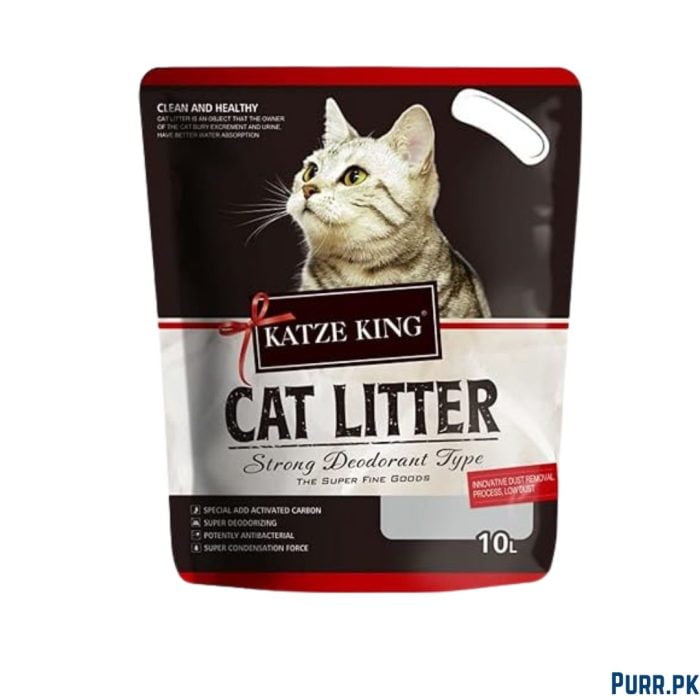 Katze King Cat Litter (Bentonite) 10 LTR
