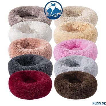 Round Bed Fur S