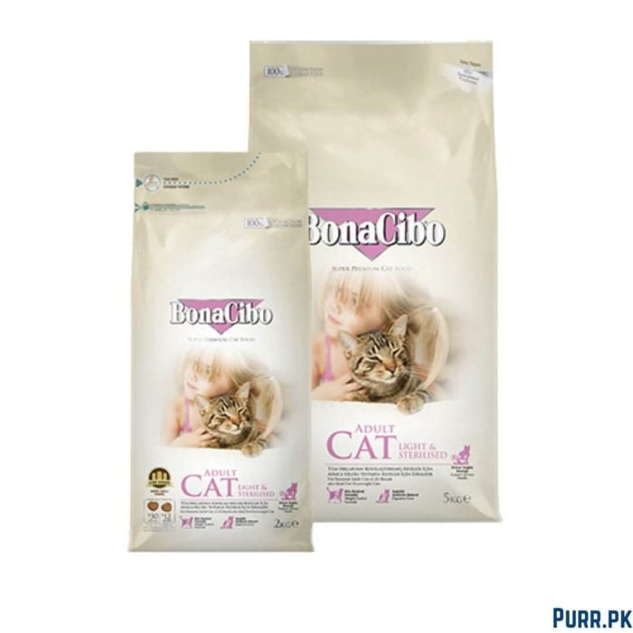 Bonacibo Adult Cat Light & Sterilised Bag