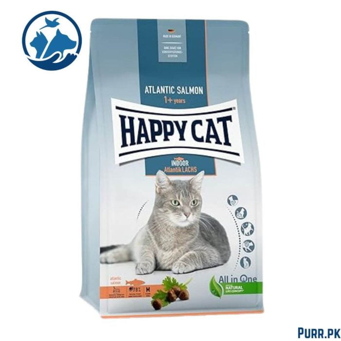 Happy Cat Adult Indoor Adult Atlantic Salmon 1.3 Kg Bag
