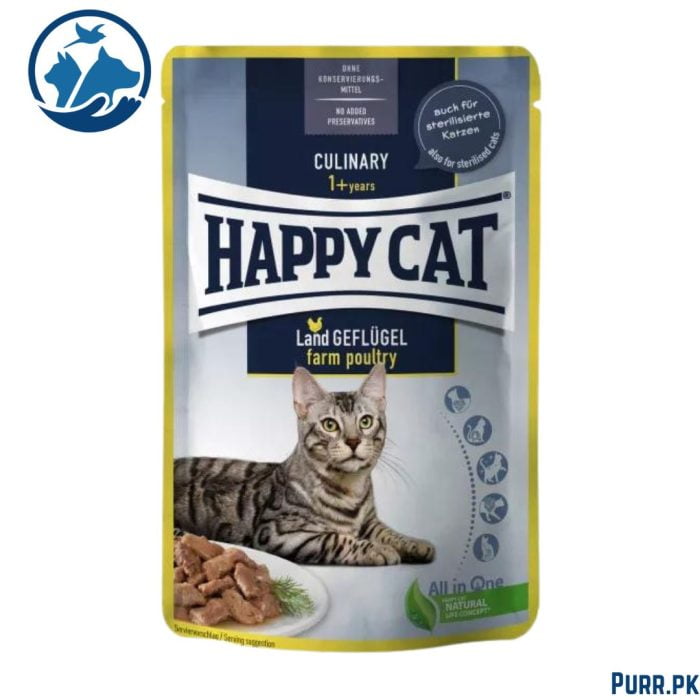 Happy Cat Adult MIS Culinary Farm Poultry 85 g Pouch