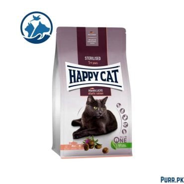 Happy Cat Adult Sterilised Adult Atlantic Salmon 1.3 Kg Bag