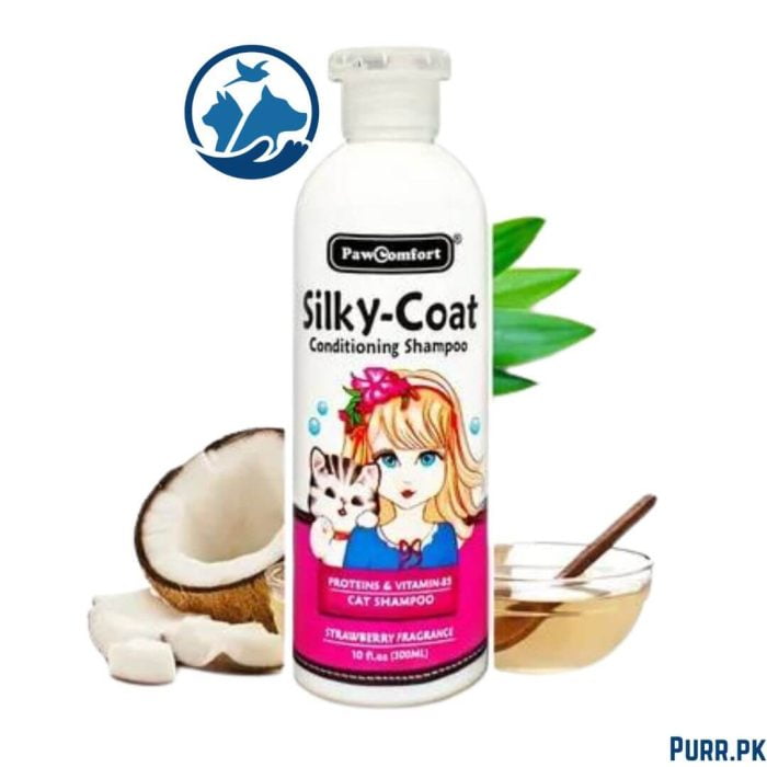 Paw Comfort Silky Coat Cat Pink Shampoo 300ml
