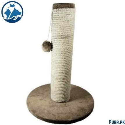 Single Round Pole Cat Scratcher