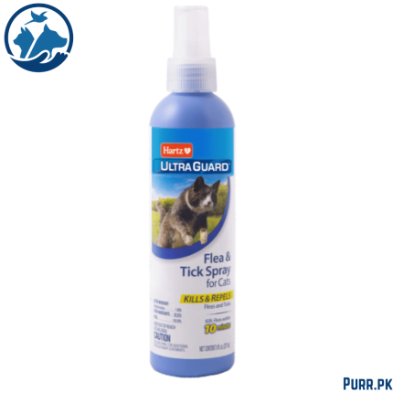 Hartz UltraGuard Flea n Tick Spray for Cats