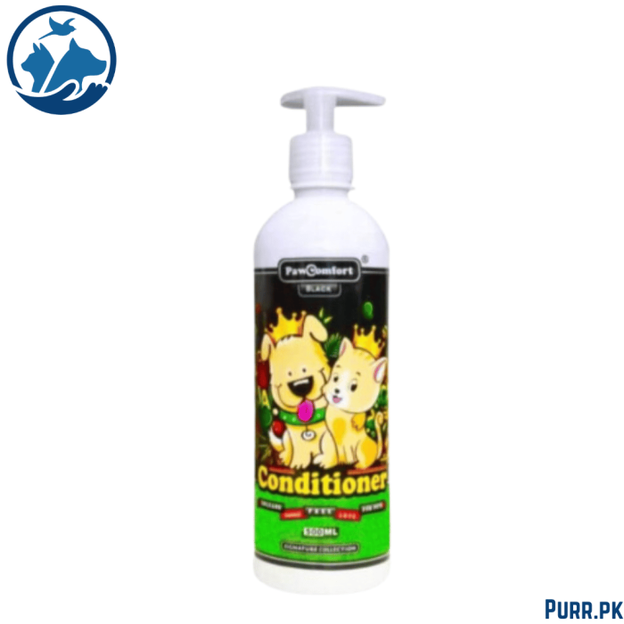 PawComfort Black Conditioner Shampoo for Pets
