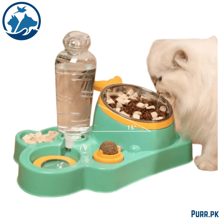 Pet Food and Water Dispenser (Design K)