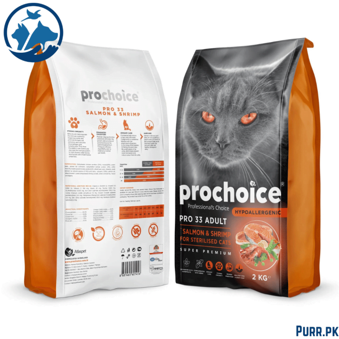 Pro33 Salmon & Shrimp Recipe | Adult Cat