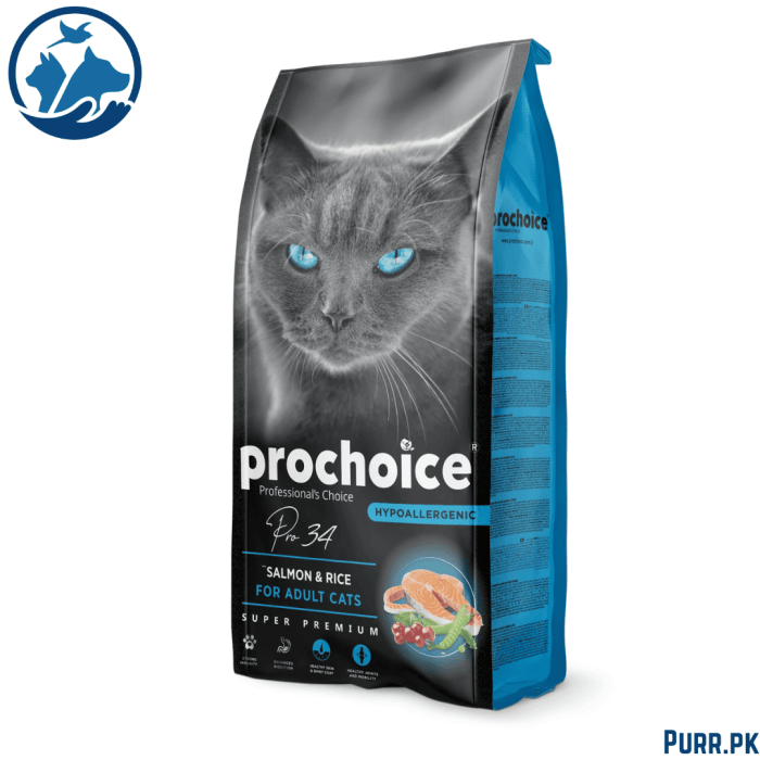 Pro34 Salmon & Rice Recipe | Adult Cat