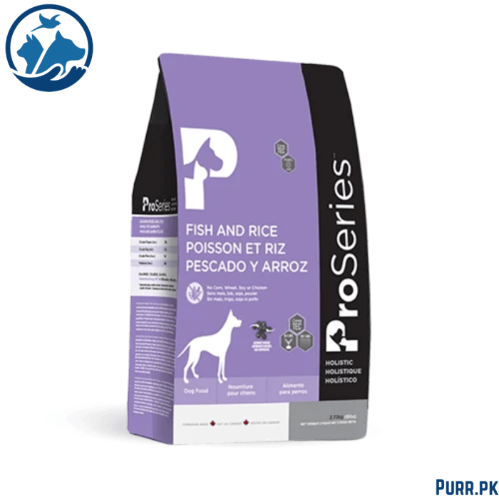 ProSeries Holistic Fish and Rice Dog Food