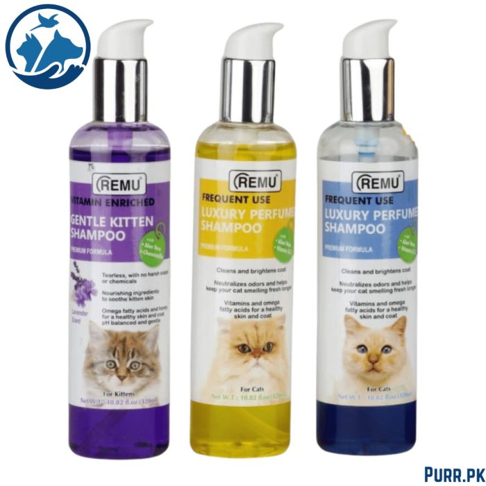 Remu Luxury Perfumed Cat Shampoo – 320 ML