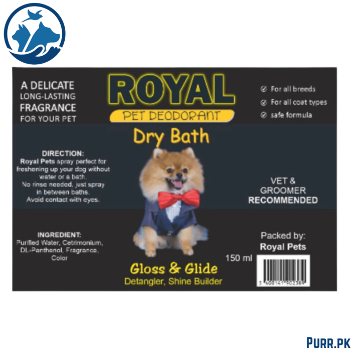 Royal Pet Deodorant Dry Bath