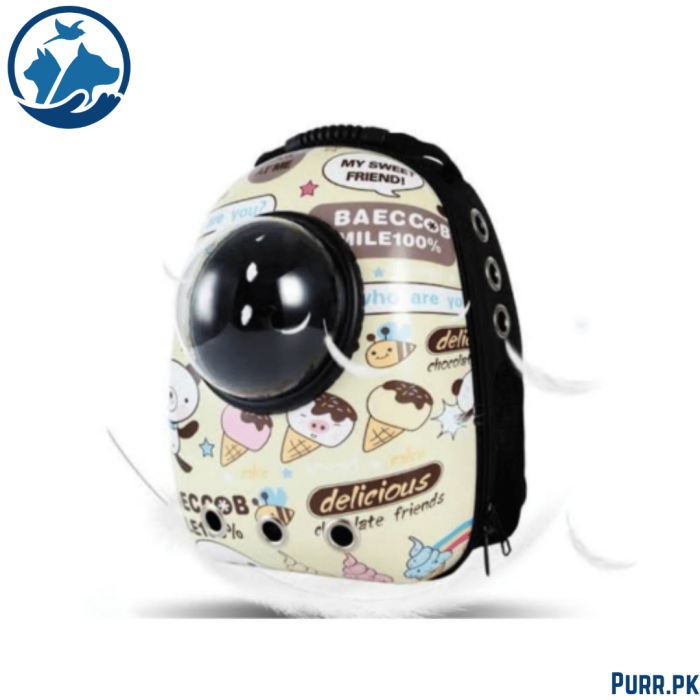 Space Capsule Cat Backpack