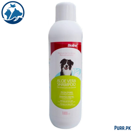 Bioline Dog Cleansing Care Aloe Vera Shampoo 1 L