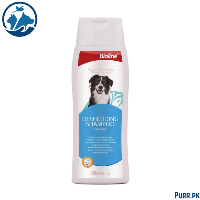 Bioline Dog Cleansing Care Deshedding Shampoo 250 ml