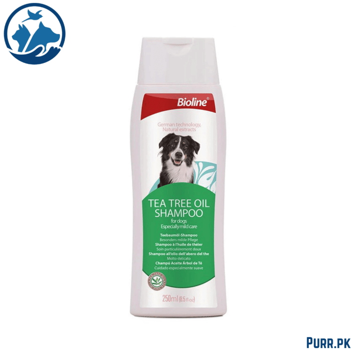 Bioline Dog Cleansing Care Tea Tree Oil Shampoo 250 ml