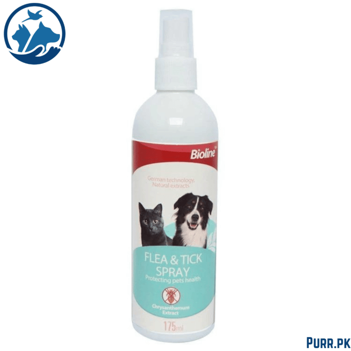 Bioline Dog Flea & Tick Spray 175 ml