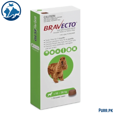 Bravacto 10-20KG (1 Tab in Box)