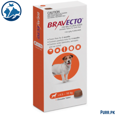 Bravacto 4.5-10KG (1 Tab in Box)