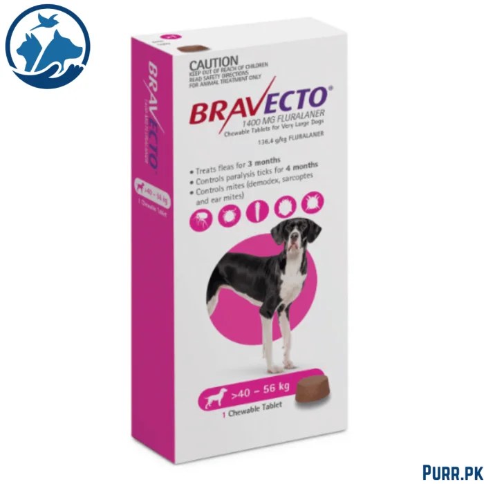 Bravacto 40-56KG (1 Tab in Box)