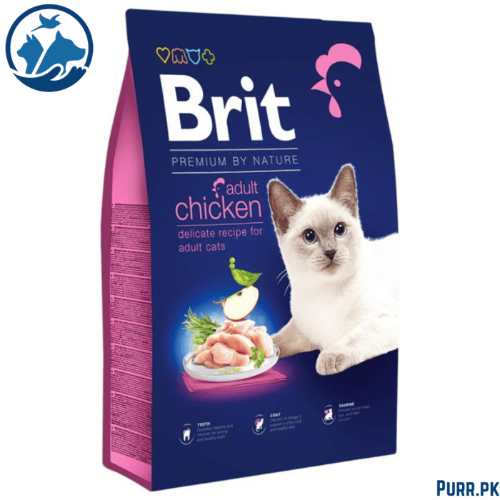 Brit Premium Cat Food Adult Chicken