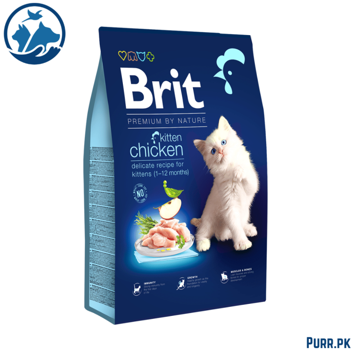 Brit Premium Cat Food Kitten Chicken