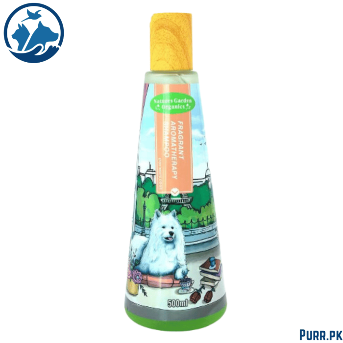 Fragrant Aromatherapy Shampoo for White Dogs (500ML)