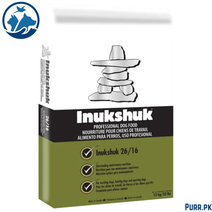 Inukshuk 26_16 Professional Dog Food