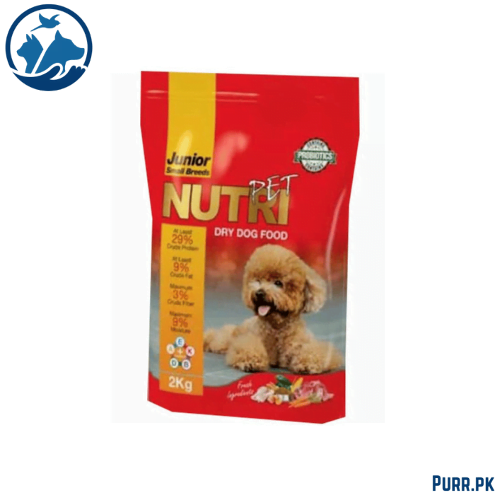 NUTRI PET Dry Small Breed Junior Dog Food 2 KG (Iranian Food)