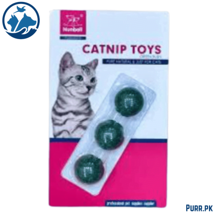 Nunbell Catnip Ball Toy 3pcs