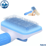 Nunbell Square High Button Brush