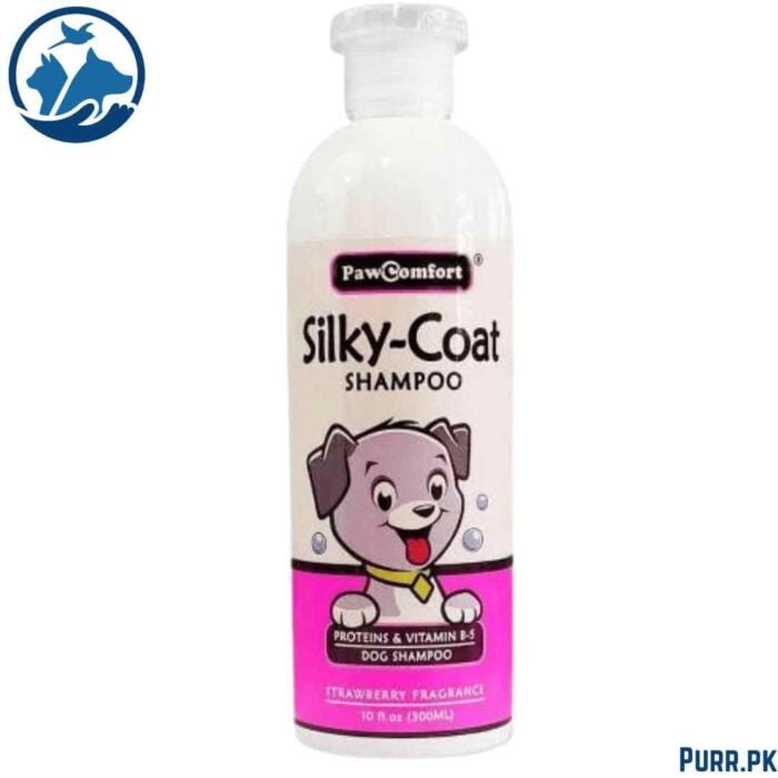 Pawcomfort silky coat dog shampoo