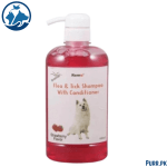 Remu Dog Groomer Shampoo Flea & Tick with Conditioner 600ml