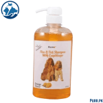 Remu Dog Groomer Shampoo Flea & Tick with Conditioner 600ml