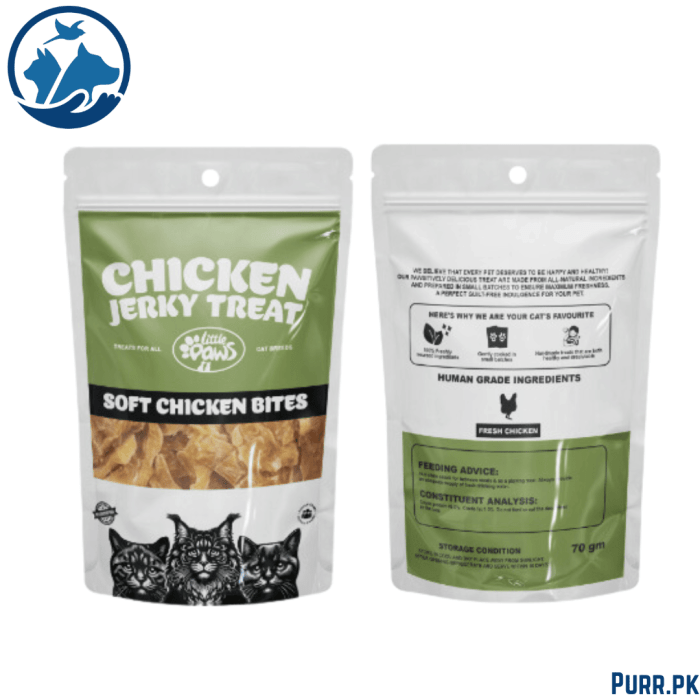 Soft Chicken Bites Jerky Cat Treat