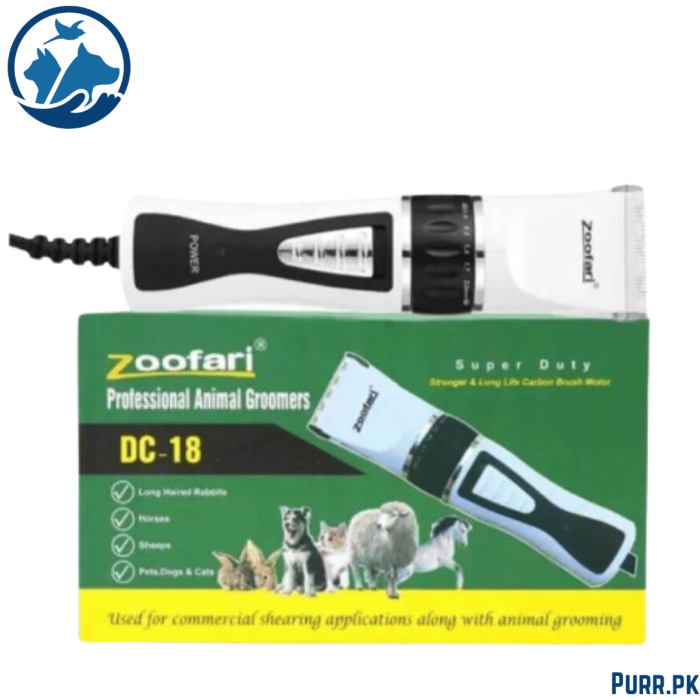 Zoofari Professional Animal Groomers – DC 18