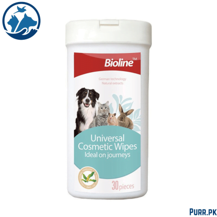 Bioline Pet Universal Cosmetic Wipes